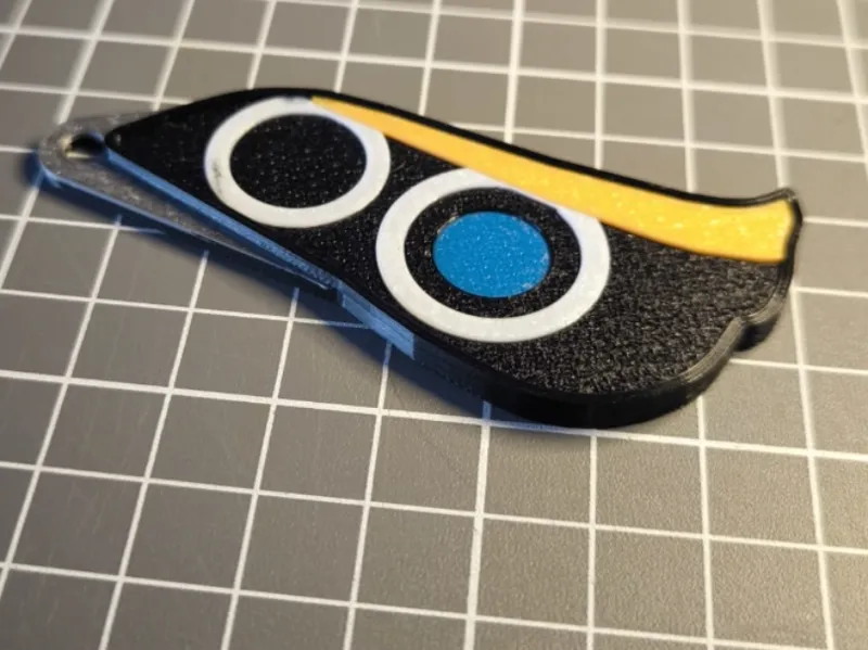 BMW E60 Headlight Keychain – 3D Printable Model