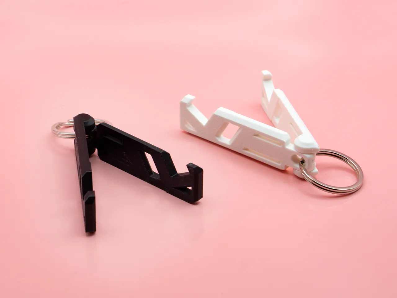 Compact Foldable Phone Stand by Pork3D.com view 2