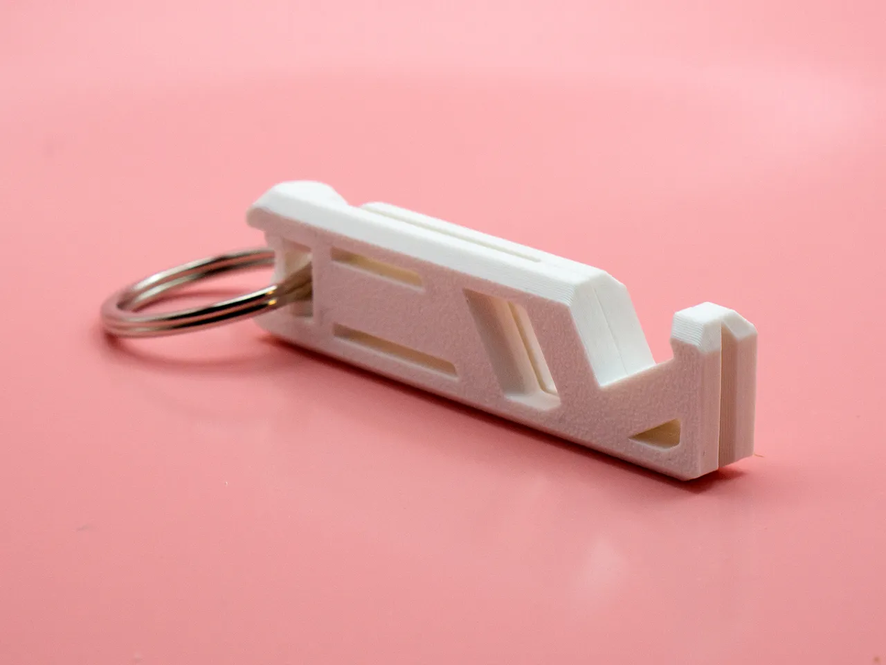 Compact Foldable Phone Stand by Pork3D.com view 3