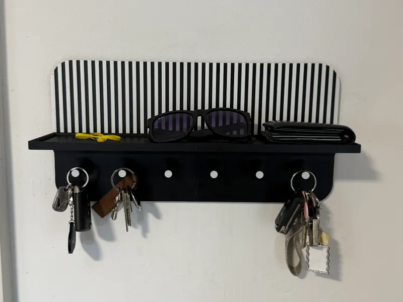 Schlüsselbrett 40 cm breit 