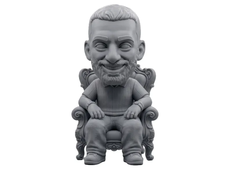 Football King: Mohamed Salah Chibi Figure