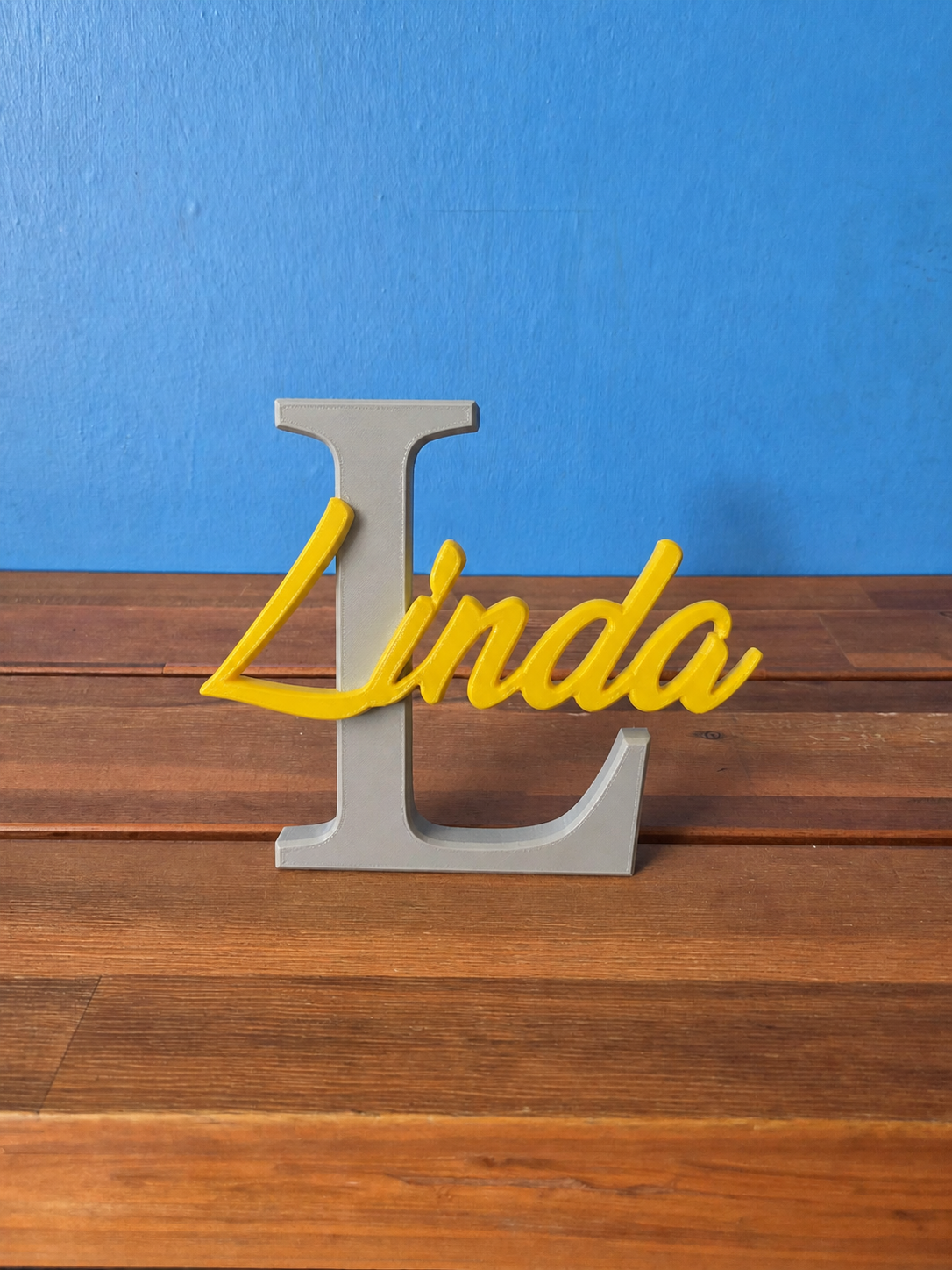 Miniatura 8 do modelo 3D 3D Letter – Personalized Name & Initial