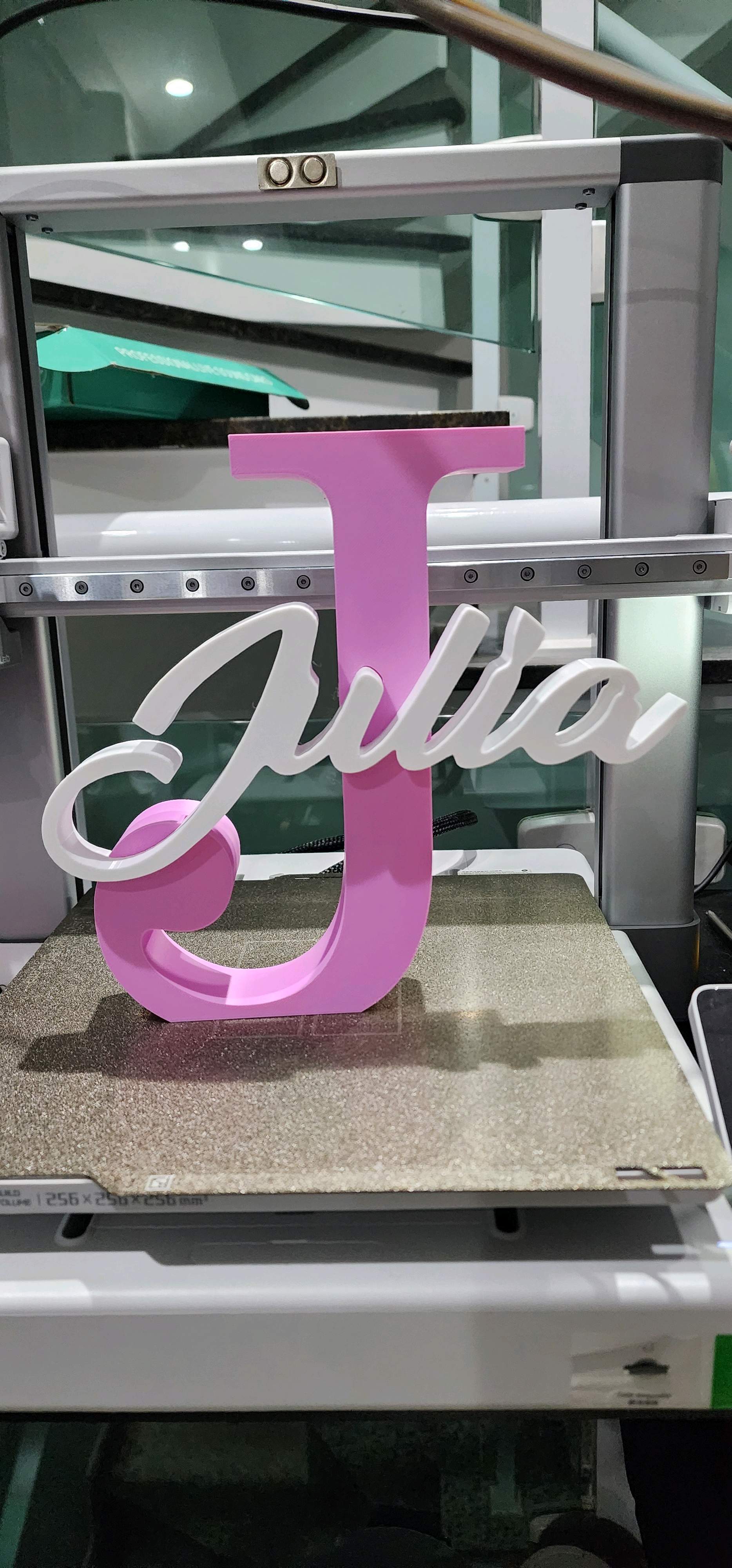 Miniatura 2 do modelo 3D 3D Letter – Personalized Name & Initial