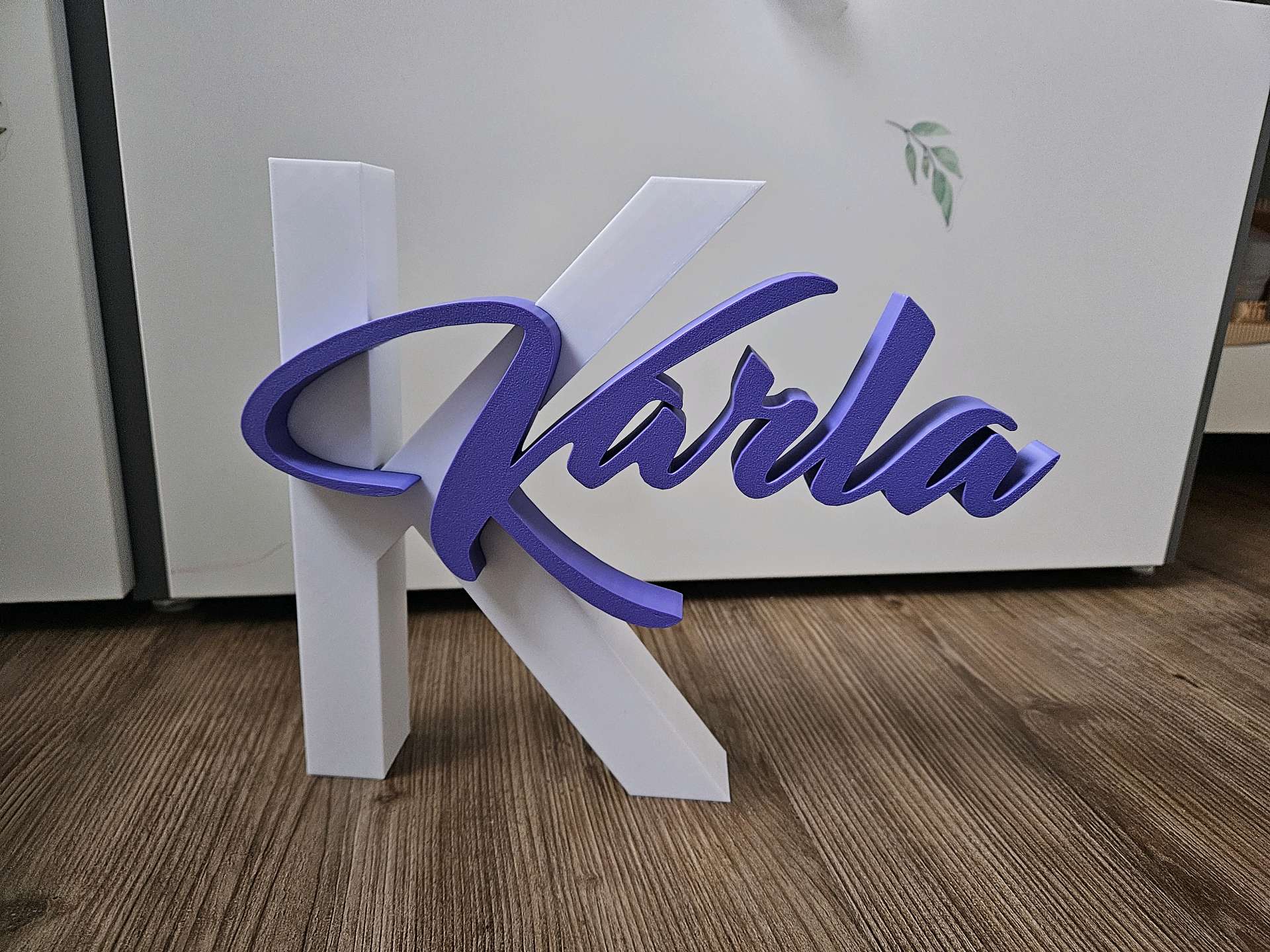 Miniatura 3 do modelo 3D 3D Letter – Personalized Name & Initial