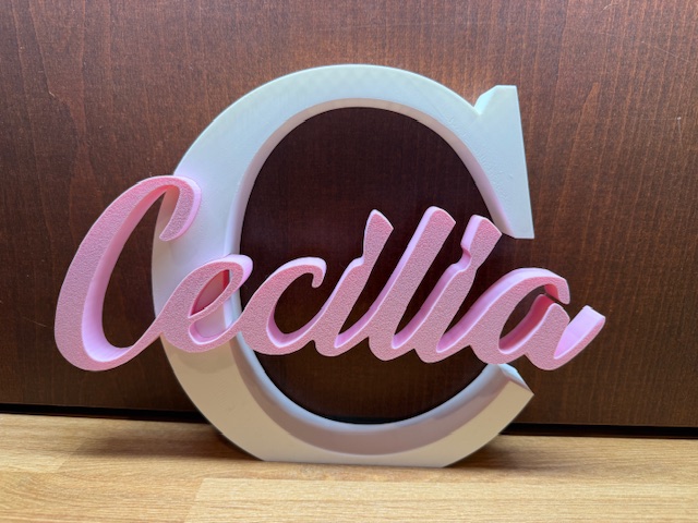 Miniatura 22 do modelo 3D 3D Letter – Personalized Name & Initial