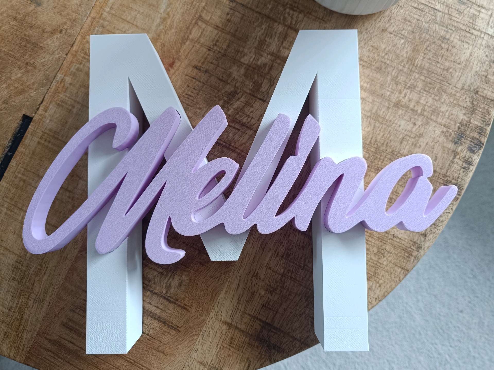 Miniatura 40 do modelo 3D 3D Letter – Personalized Name & Initial