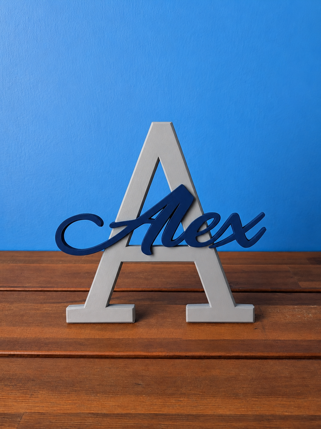 Miniatura 49 do modelo 3D 3D Letter – Personalized Name & Initial
