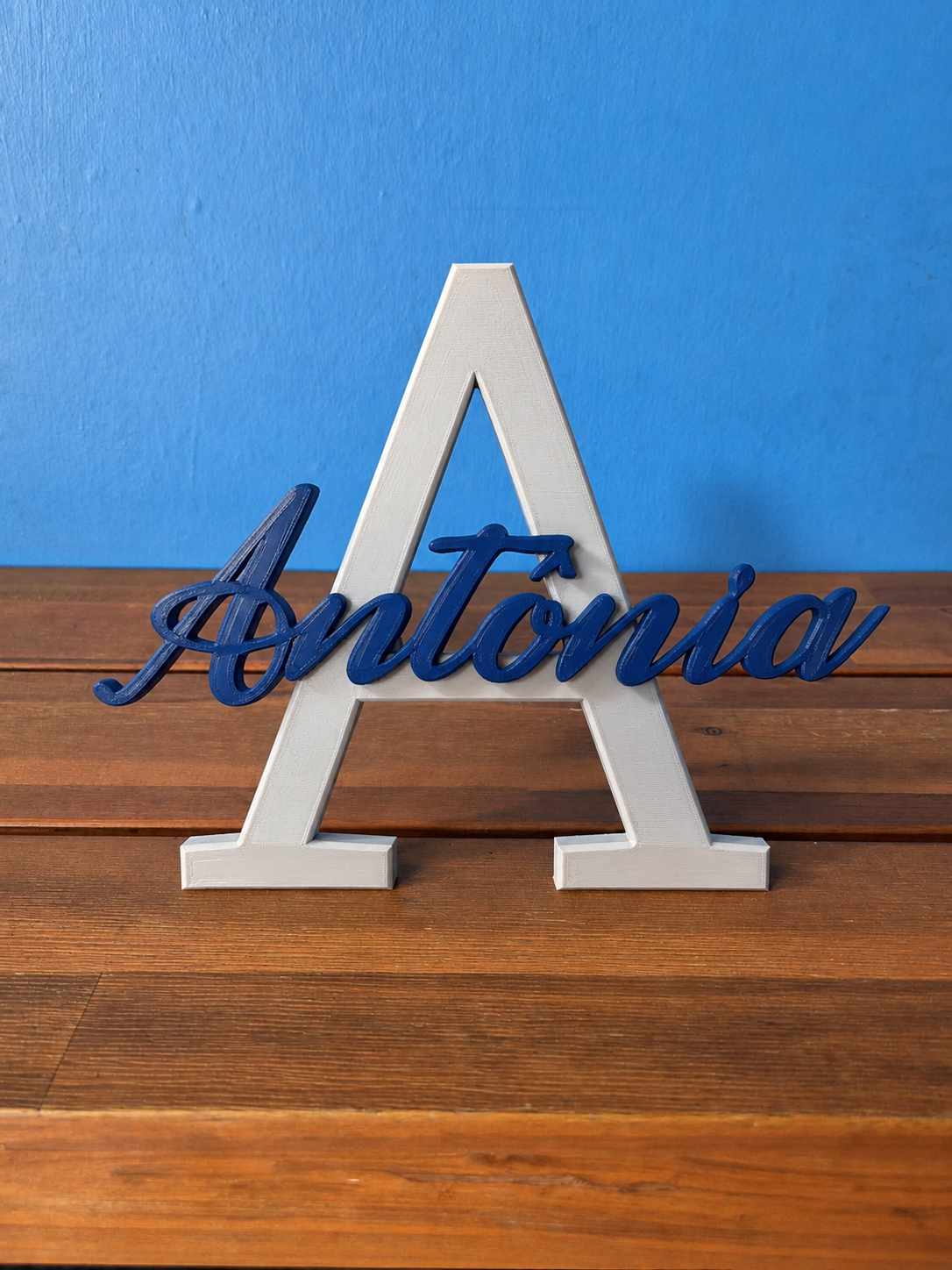 Miniatura 50 do modelo 3D 3D Letter – Personalized Name & Initial