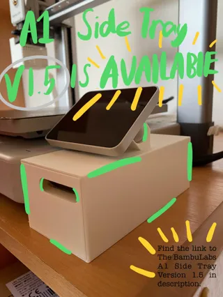 BambuLab A1 Side Tray