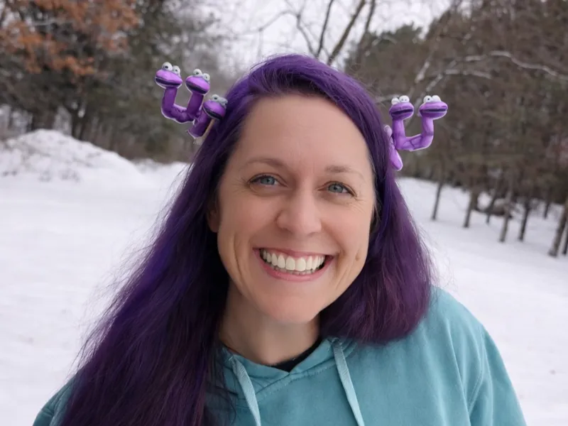 Monsters Inc. Celia Snakes Headband