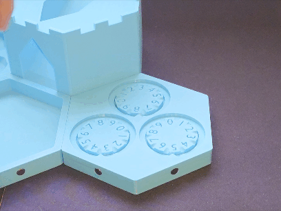 Tracker Hex - Magnetic Modular Board Game System