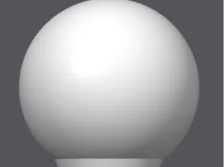 Hitch security ball 2"