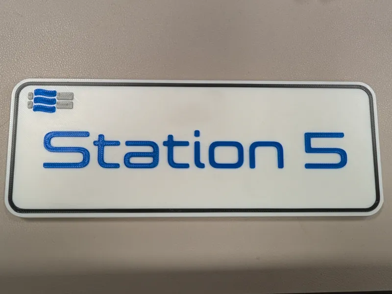 Station Sign