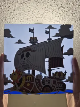 Cuadro decorativo en 3D: Thousand Sunny - One Piece Hueforge — vista de referencia 4