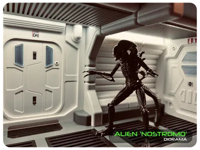 Alien 1979 'Nostromo' Diorama (1:18 Scale)