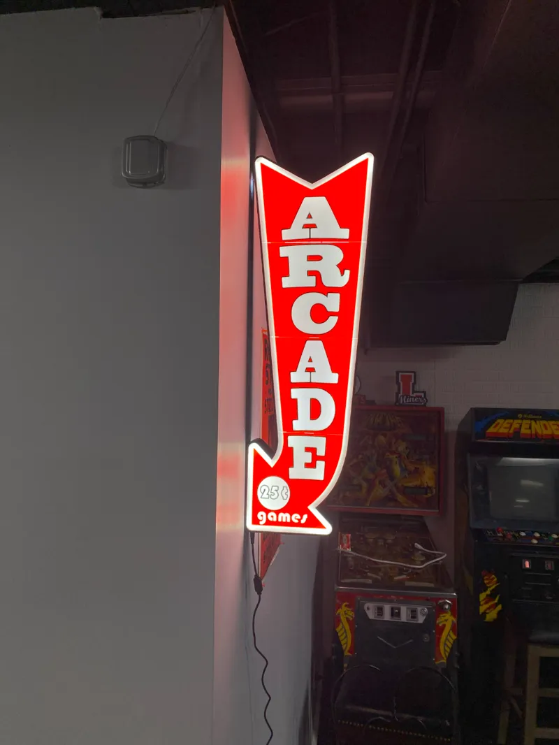 Retro Arcade Sign LED LightBox