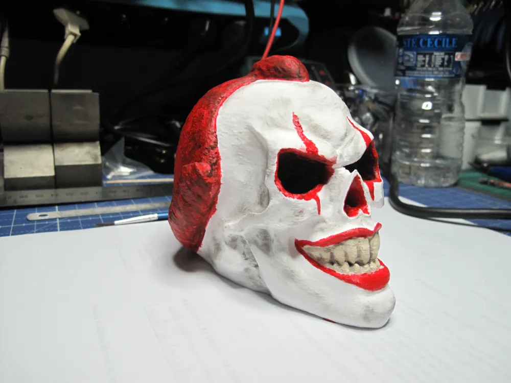 Hitch ball cache Pennywise by Ironblue MakerWorld