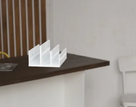 Organiseur minimaliste pour courrier