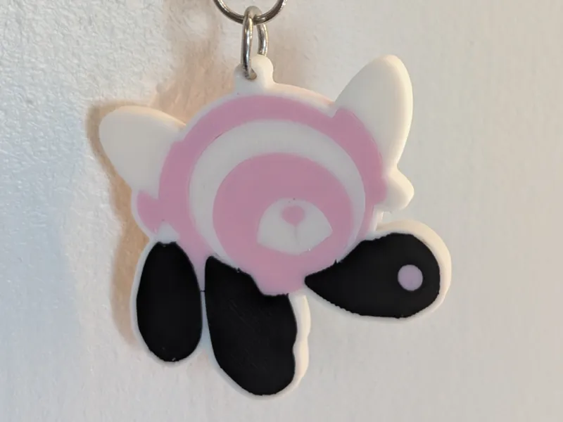 Stufful Pokemon Keychain (AMS Minimalist Art)