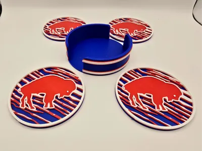 Buffalo Bills Throwback Coaster Set (AMS) 