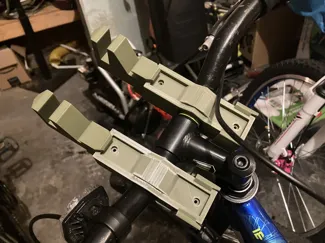 Bicycle Basket Holder on Handlebars