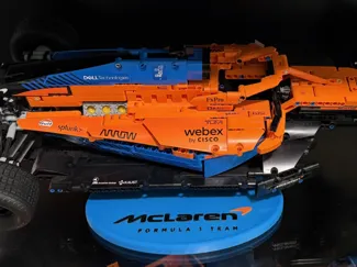 Brick McLaren F1 stand
