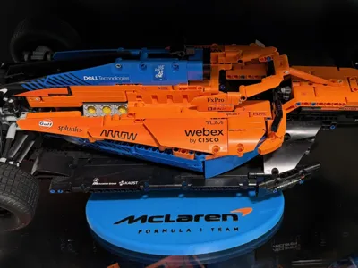 Brick McLaren F1 stand
