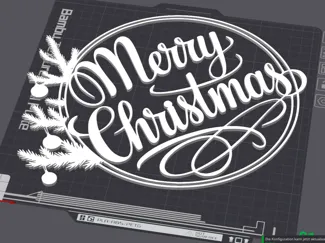 Wandbild Weihnachten