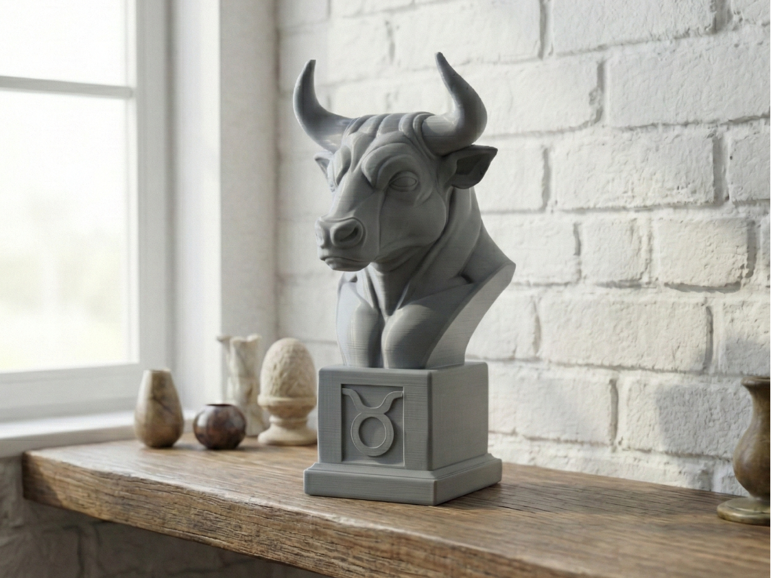 Taurus Zodiac Bust - Celestial Collection