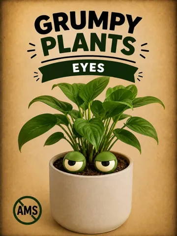 Letrero o emblema decorativo: Grumpy Eyes — vista de referencia 2