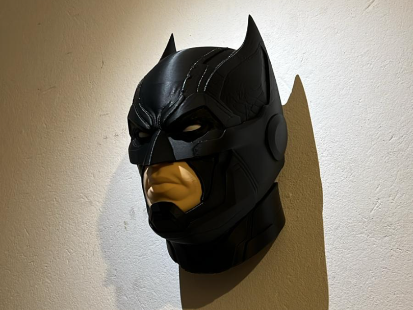 Batman Wall Bust – Detailed 3D Printed Model