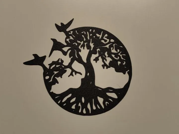 Décoration murale Arbre de vie aux oiseaux