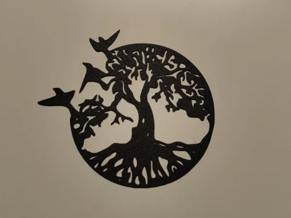 Décoration murale Arbre de vie aux oiseaux