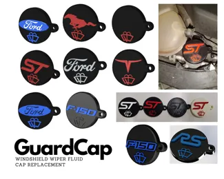 GuardCap - Windshield Wiper Fluid Cap Replacement