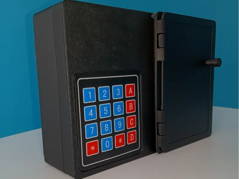 Escape Room Arduino Electronic Safe (2xCaptery AA)