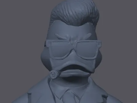Mobster Rubber Duck