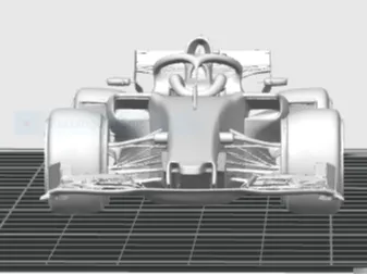 F1 racing car