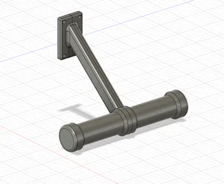 Spool wall holder