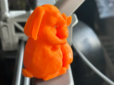 Cute Easter Bunnies Hugging Eachother