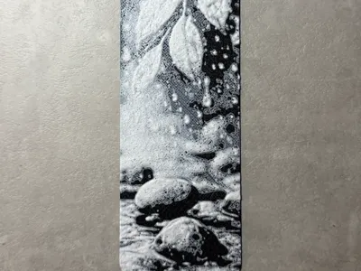 Raindrops on Leaves Bookmark