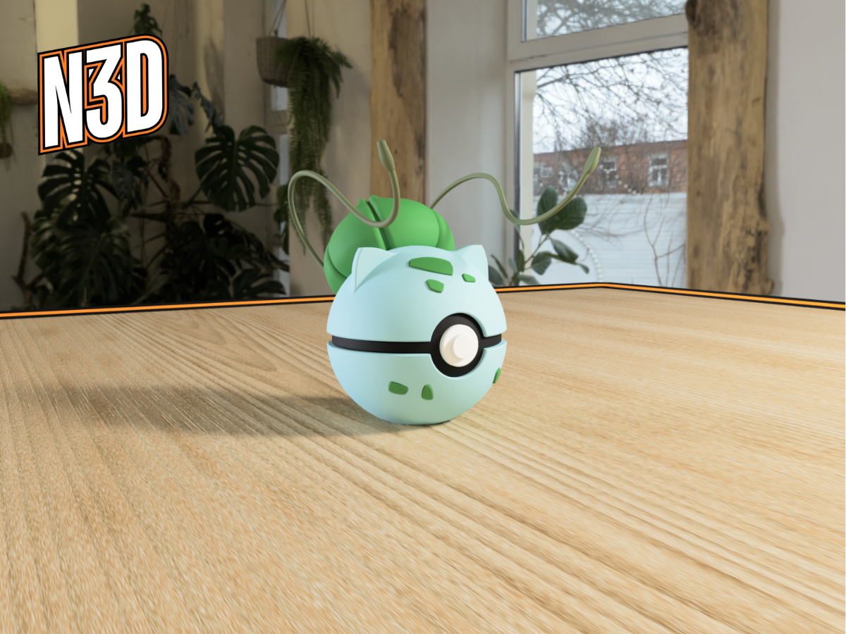#0001 - Bulbasaur Ball 