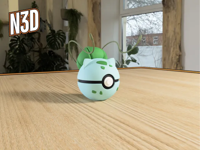 #0001 - Bulbasaur Ball