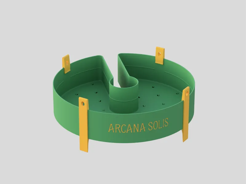 Round Irrigation Spreader / Drip Tray, many sizes