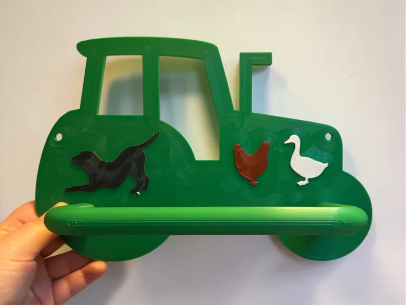 Tractor Headband/Alice Band Holder