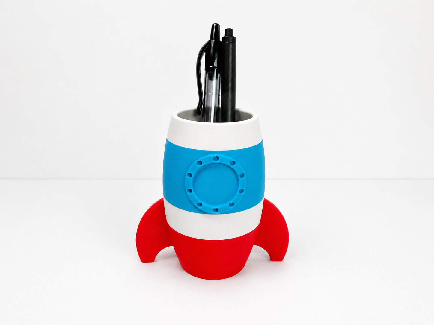 Rocketship Pen Cup
