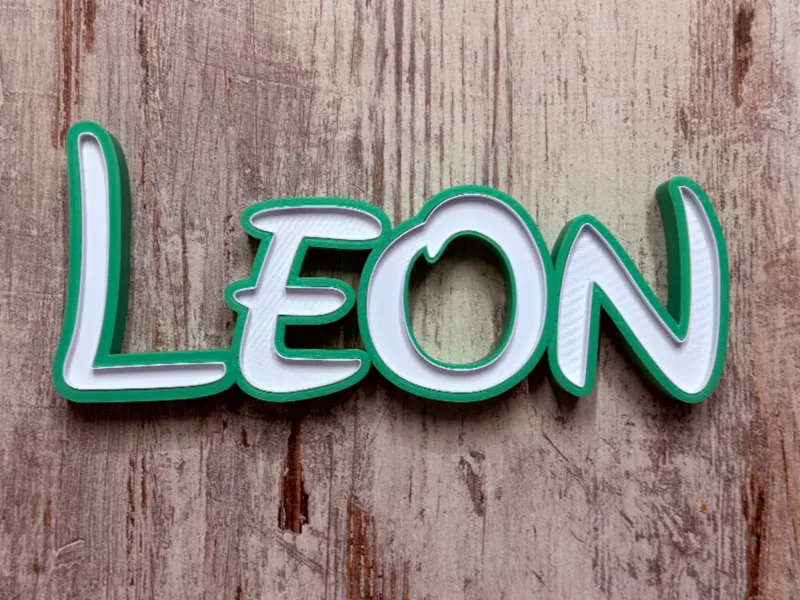 Leon -  Led Namenlampe