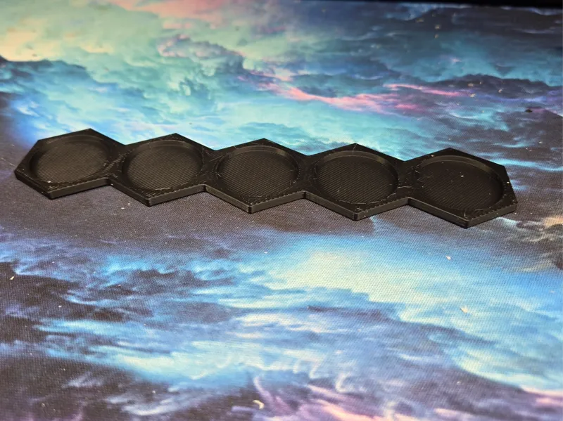 25mm 5 Base movement tray