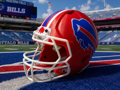 Buffalo Bills 6-Inch Mini Football Helmet
