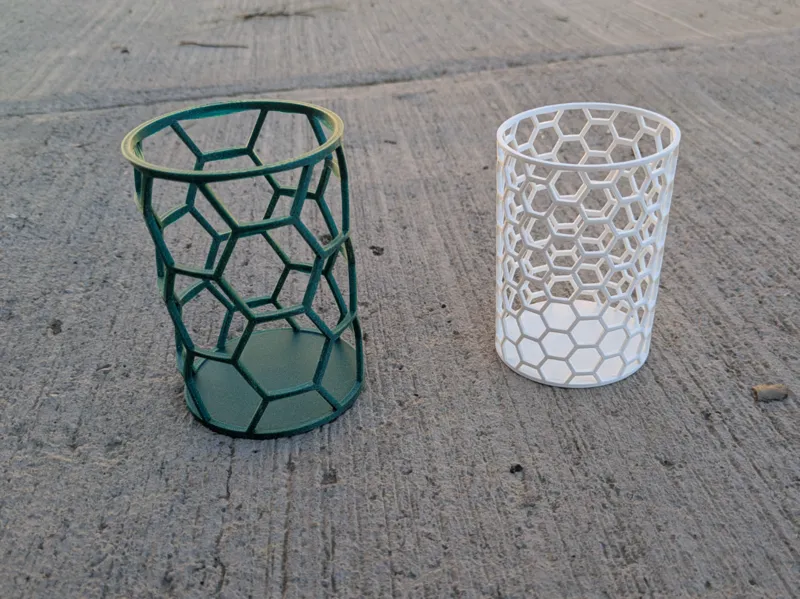 Honeycomb recipient Parametric