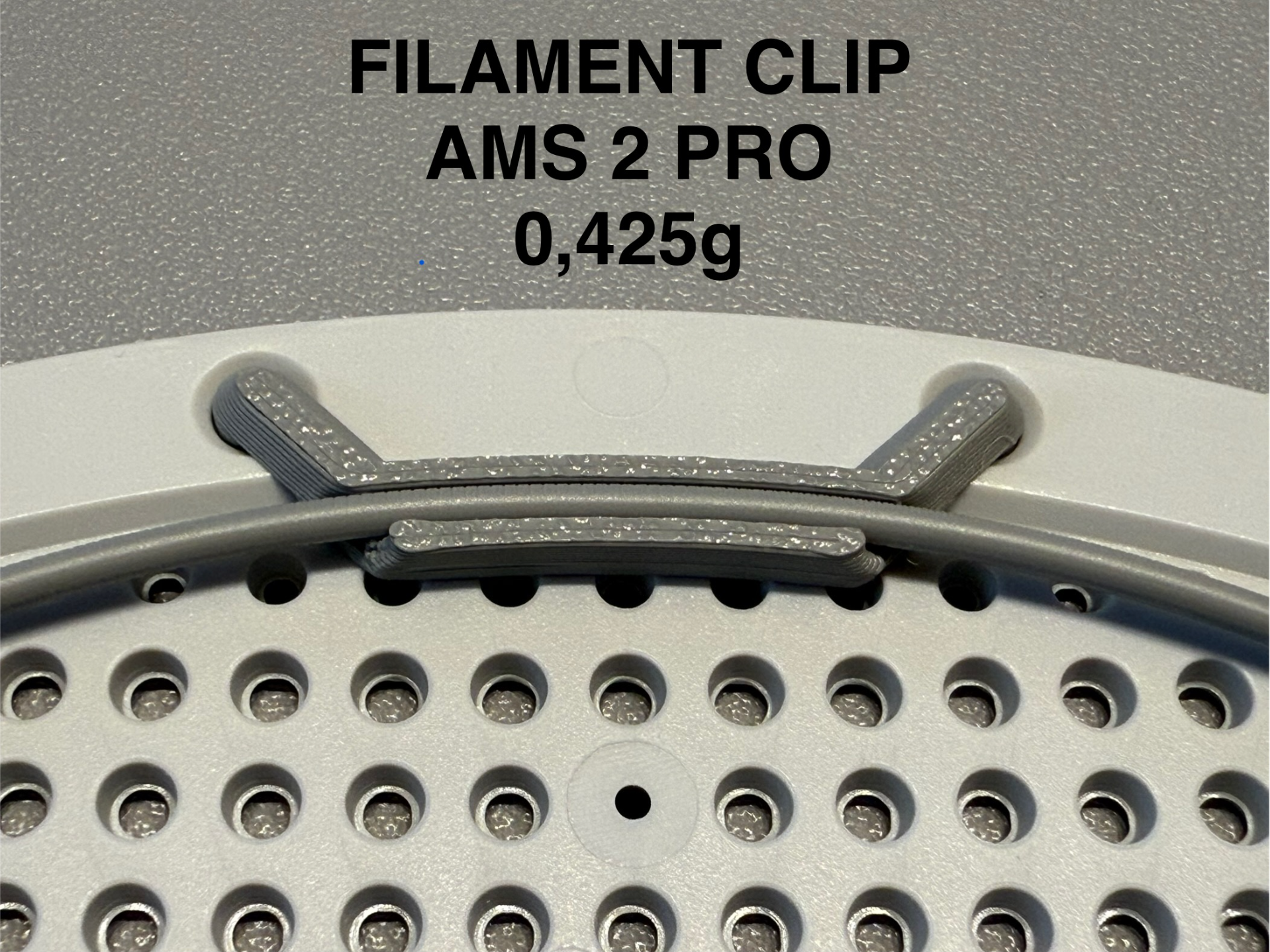 AMS 2 Pro Filamentclip sicher Bambu Lab Spule Clip